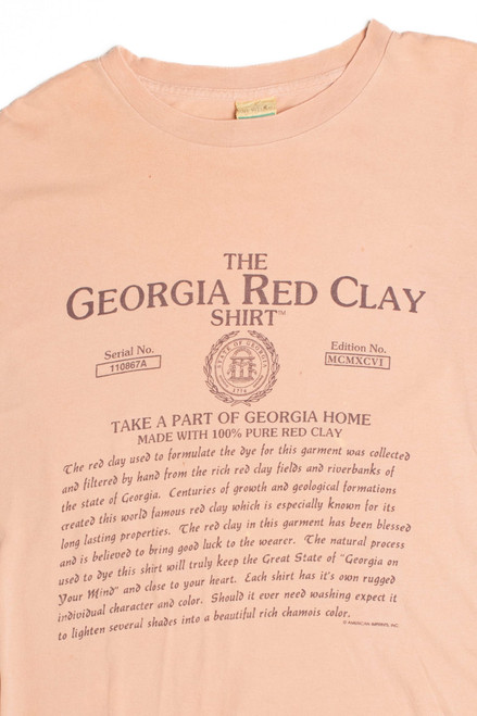 The Georgia Red Clay Shirt