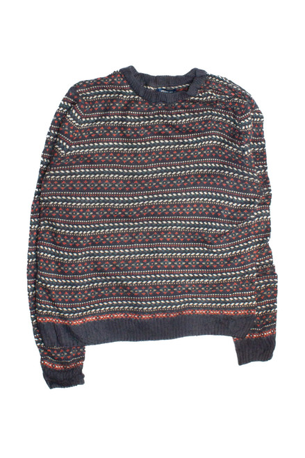 Vintage Bear Cliff Fair Isle Sweater (1990s)