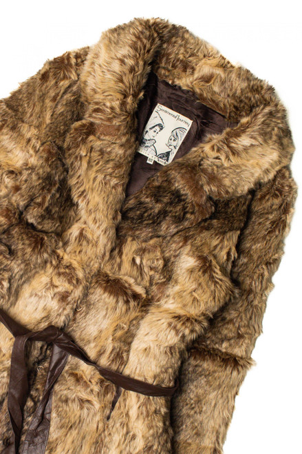 Sentimental Journey Faux Fur Coat