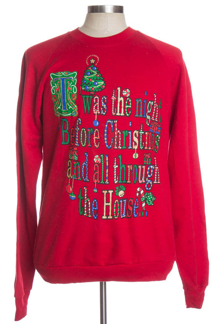 Red Ugly Christmas Sweatshirt 35905