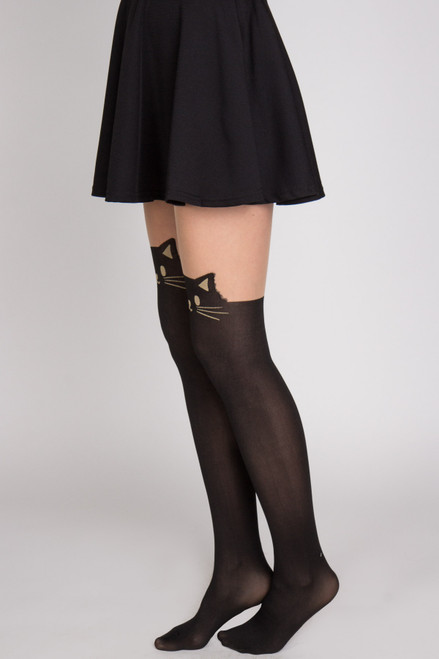 Black Cat Tights