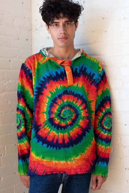 Tie Dye Baja Hoodie