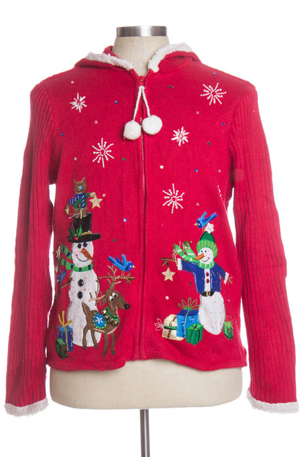 Red Ugly Christmas Cardigan 34622