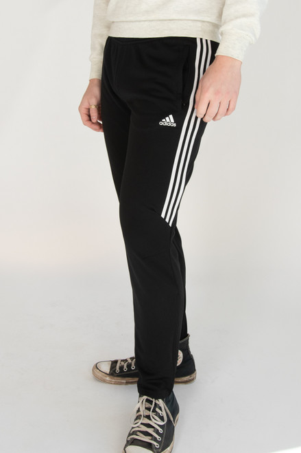 adidas adidas Tiro 21 Performance Training Pants - Black/Grey - Soccerium