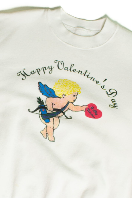 Vintage Happy Valentine's Day Sweatshirt (1990s)