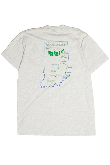 Vintage Touring Ride in Rural Indiana T-Shirt (1992)