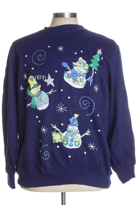 Blue Ugly Christmas Sweatshirt 36183