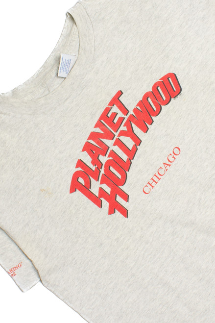 Vintage Planet Hollywood Chicago T-Shirt (1990s)