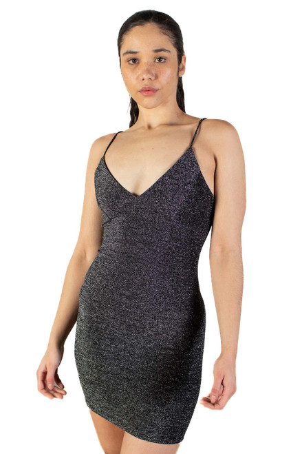 Lurex Cami Mini Dress