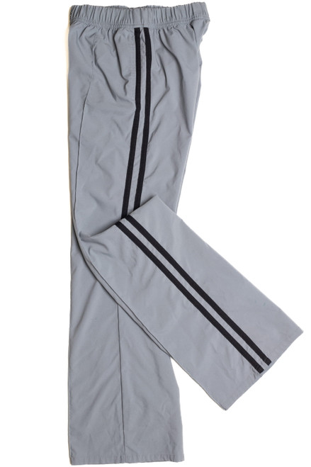 TEK GEAR MENS Black White Striped Athletic Pants Side Pockets Zip Bottoms  Sz M $11.91 - PicClick