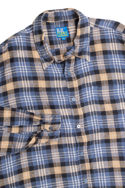 Blue Wear Flannel Shirt