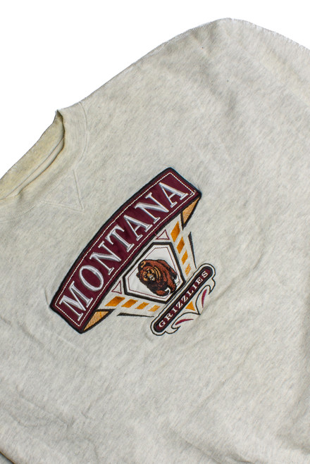 Vintage Embroidered Montana Grizzleys Sweatshirt (1990s)