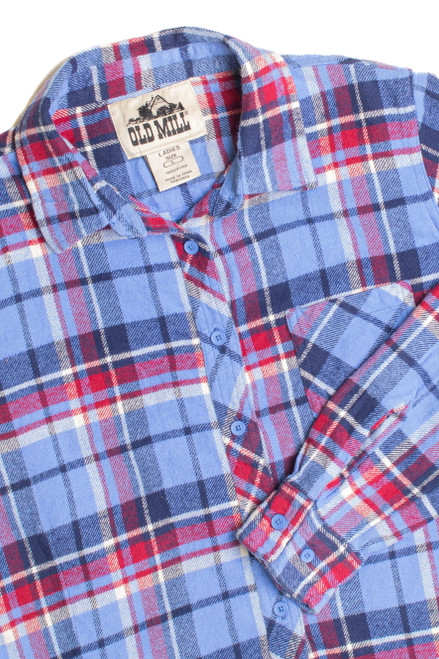 Matix Indio Red, Blue & Green Flannel Shirt