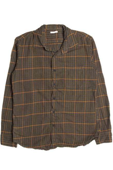 Dark Green Flannel Shirt 5213