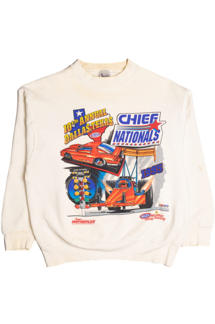 1995 Chief Nationals Drag Racing Sweatshirt