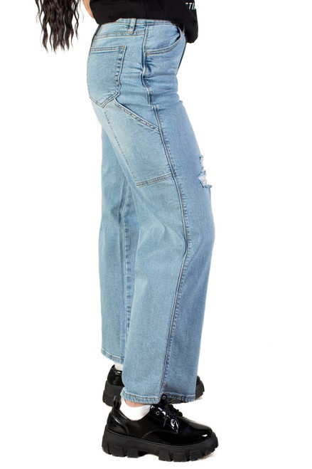 Distressed Skater Jeans