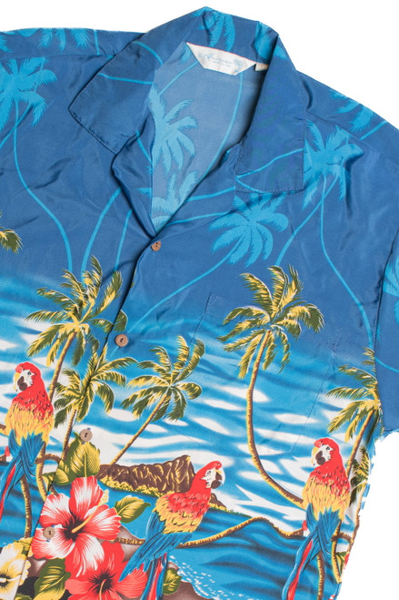 Vintage Floral Hawaiian Shirt 2441