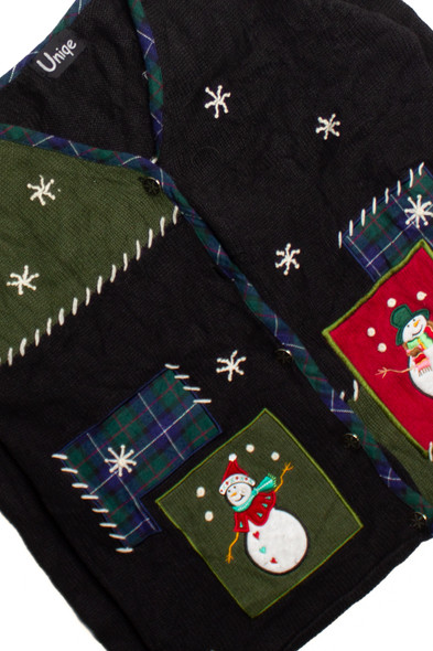 Black Ugly Christmas Vest 60361