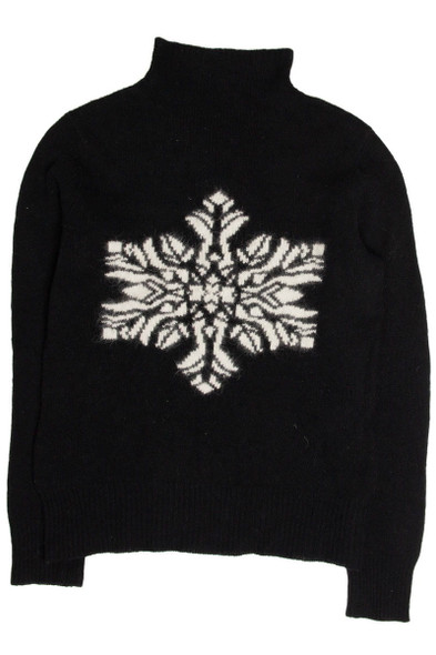 Snowflake Turtleneck Ugly Christmas Sweater 62059