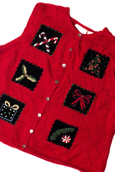 Red Ugly Christmas Vest 59463