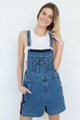 Vintage Denim Overall Shorts