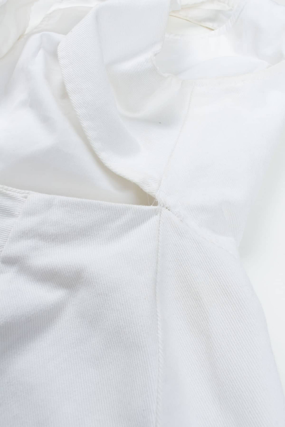 White Denim Sheath Dress - Ragstock.com