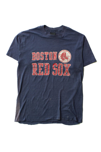 Vintage 1980s Boston Red Sox Ringer TSHIRT - M – Rad Max Vintage