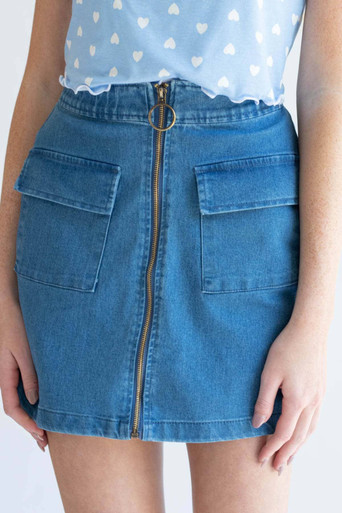 Buy Totême Denim & Jeans Skirts online - 4 products | FASHIOLA.in