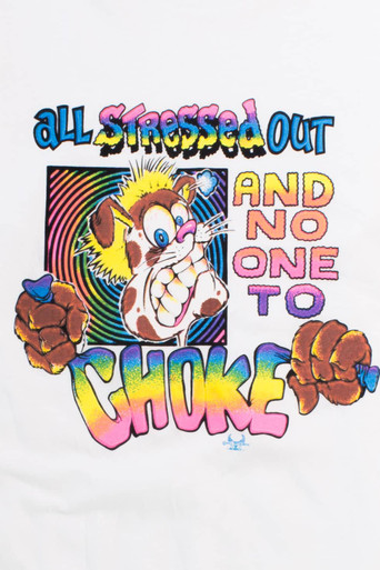 All Stressed Out! 90s DEADSTOCK Novelty T-Shirt - Ragstock.com