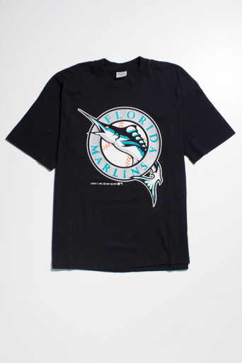 Vintage Florida Marlins All Over Print T-Shirt