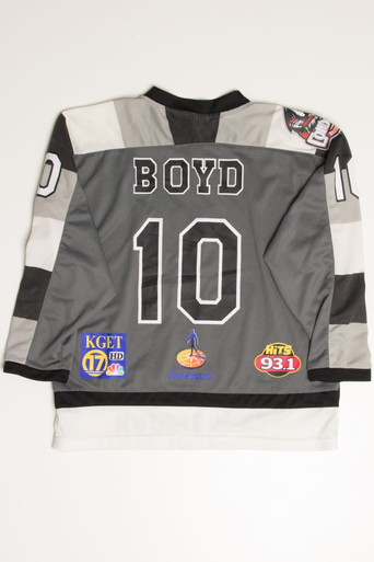 Classic Black Bakersfield Condors ECHL Hockey Jersey Size Youth Small,  Patch