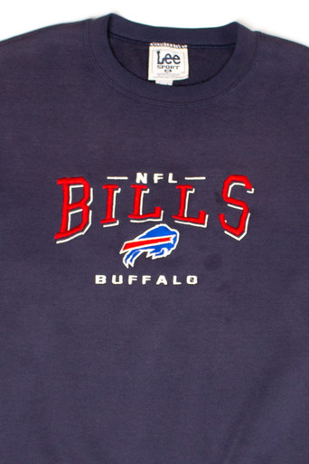 Vintage NFL (Lee) - Buffalo Bills Embroidered Crew Neck Sweatshirt