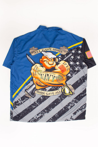 Popeye U.S. Navy Y2K Shirt - Ragstock.com