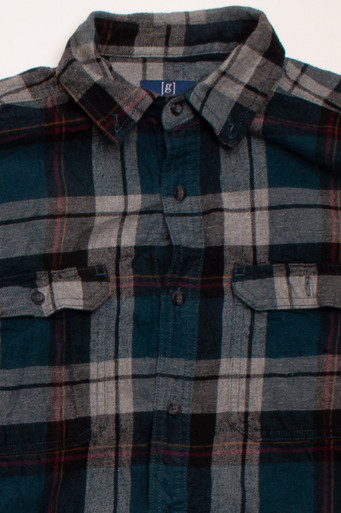 Vintage George Flannel Shirt (2010s) 1 - Ragstock.com