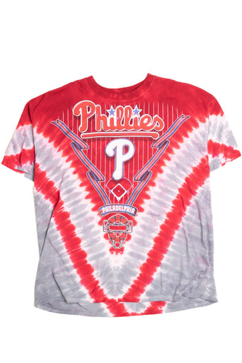 Philadelphia Phillies Hardball Tie-Dye T-Shirt