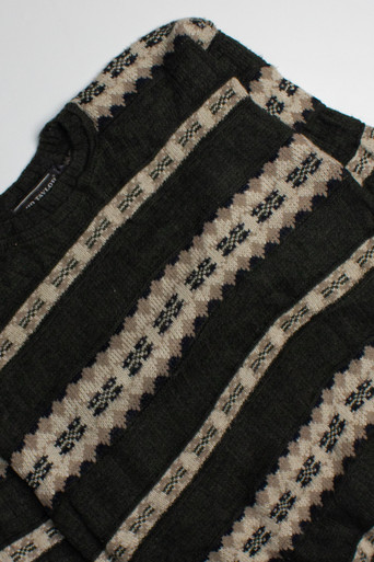 Vintage David Taylor Fair Isle Sweater (1990s) - Ragstock.com