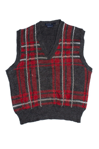 Vintage Tartan Levi's Vest (1980s) - Ragstock.com