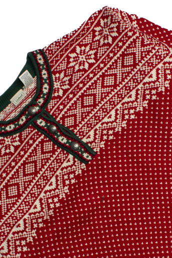 Vintage L.L. Bean Fair Isle Sweater (1990s) - Ragstock.com