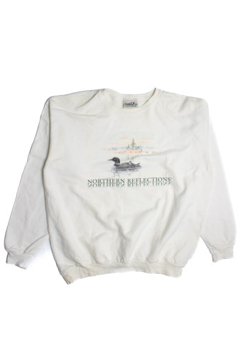 Vintage Northern Reflections Loon Sweatshirt (1980s) - Ragstock.com