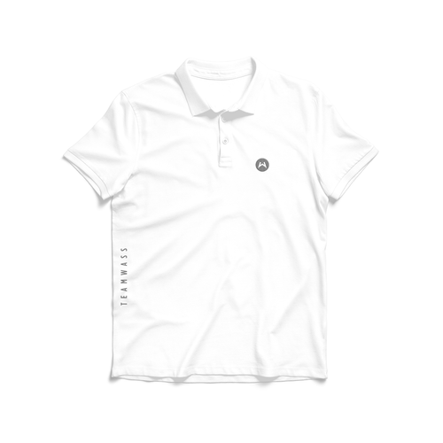 White Malbon Golf Shirt