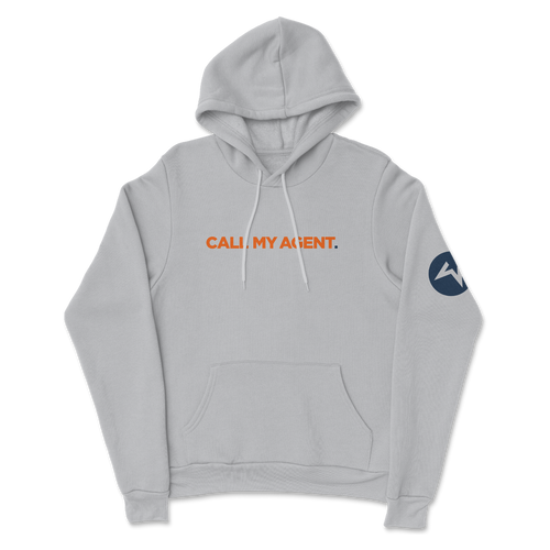 Call My Agent Hoodie - Grey - CA