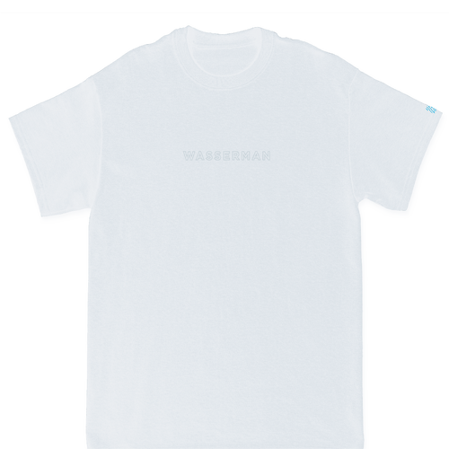 White Tonal T-Shirt - See Details