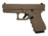 GLK Gen4 Glock 19 9mm 4 Inch Barrel Hot Cerakote Magpul Dark Earth Surface Finish Fixed Sights Made in the USA 15 Round