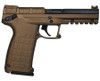 KEL PMR-30 .22 Winchester Magnum Rimfire 4.3 Inch Barrel Fiber Optic Sights Picatinny Rail Blue Slide Burnt Bronze Grip/Frame 30 Round