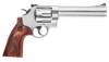 Smith & Wesson 150714 Model 629 Deluxe 44 Rem Mag or 44 S&W Spl Stainless Steel 6.50" Barrel & 6rd Cylinder, Satin Stainless Steel N-Frame, Textured Wood Grip