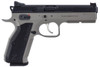 CZ 91255 CZ 75 Shadow 2 Single/Double 9mm 4.8 17+1 FOF Black Aluminum Grip Gray Nitride Frame Black Slide*