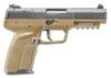 FN Five-seveN Single 5.7mmX28mm 4.8 10+1 3 Mags FDE Poly Grip Model 3868929352
UPC 845737003388 