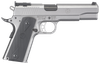 Ruger 6739 SR1911 Target 10mm Auto 5" Bull Barrel 8+1, Low-Glare Stainless Steel Frame & Slide, Black Rubber Grip, Extended Thumb Safety