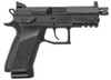 CZ 91289 P-07 Single/Double 9mm 4.3 17+1 Black Interchangeable Backstrap Grip Black Nitride*