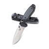 Benchmade 595 Mini Boost AXIS-Assist Knife Black/Gray (3.11" Satin), 610953150884